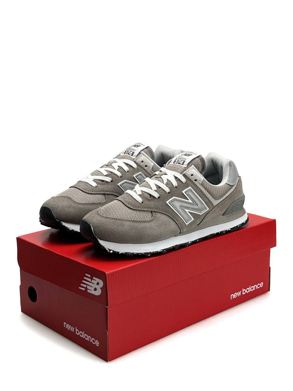 New Balance 574 Brown White