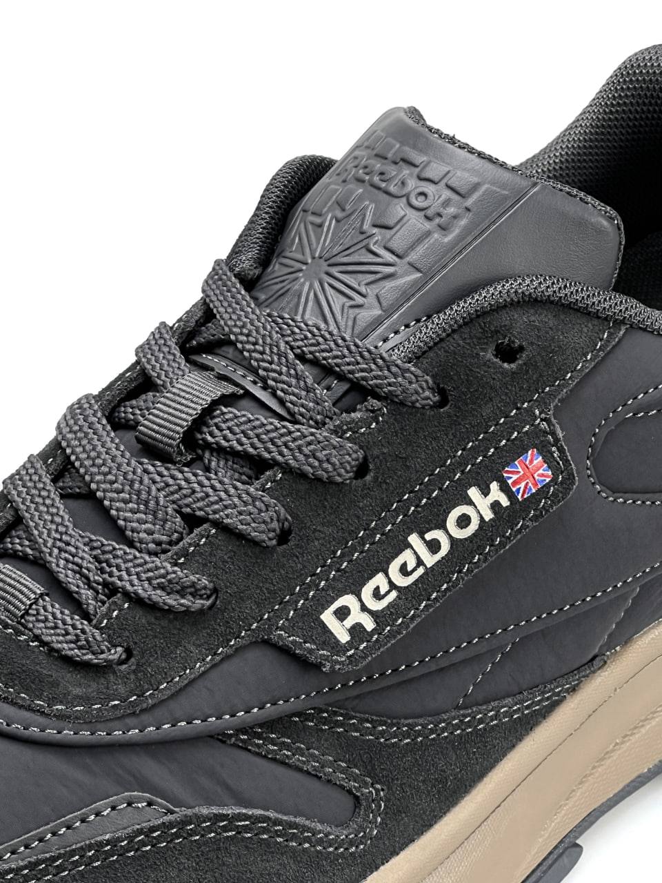 Reebok Classic Black Brown Grey