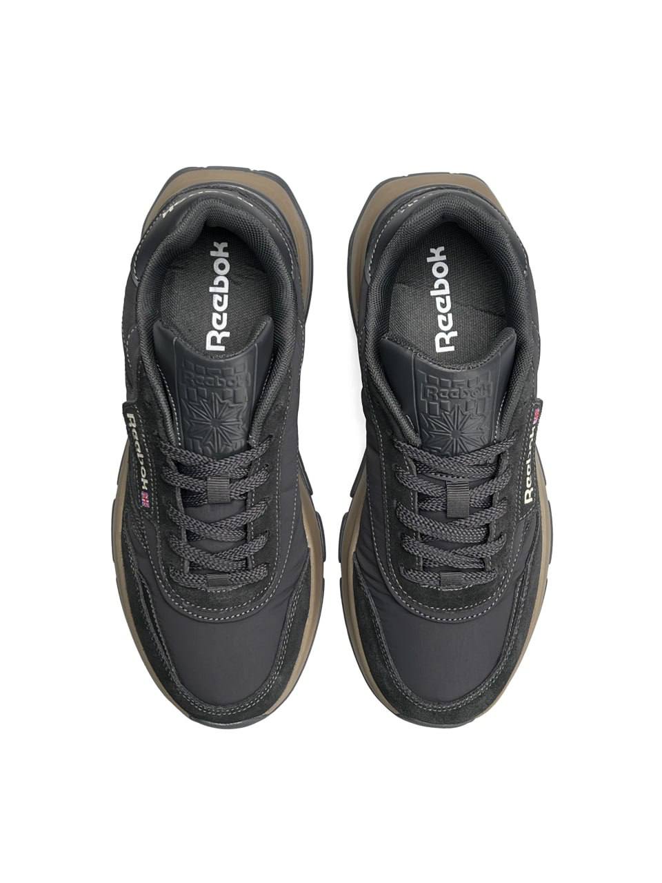 Reebok Classic Black Brown Grey