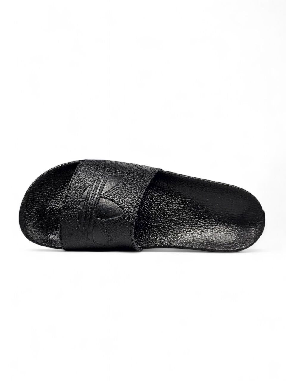 Adidas Slides Leather Black