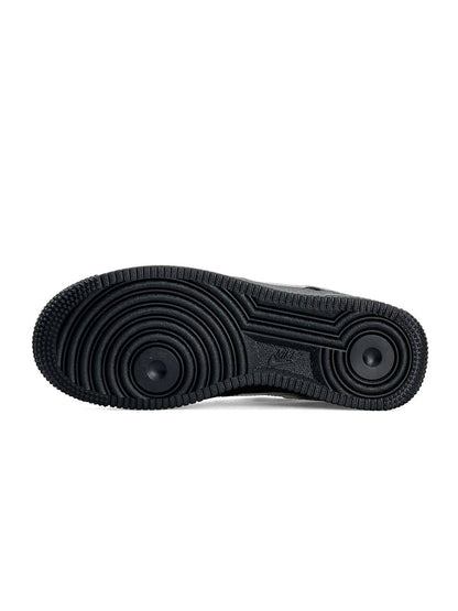 Nike Air Force 1 Low Black White / Black White Logo