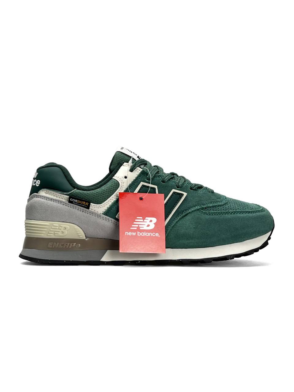 New Balance 574 Green Grey Cordura