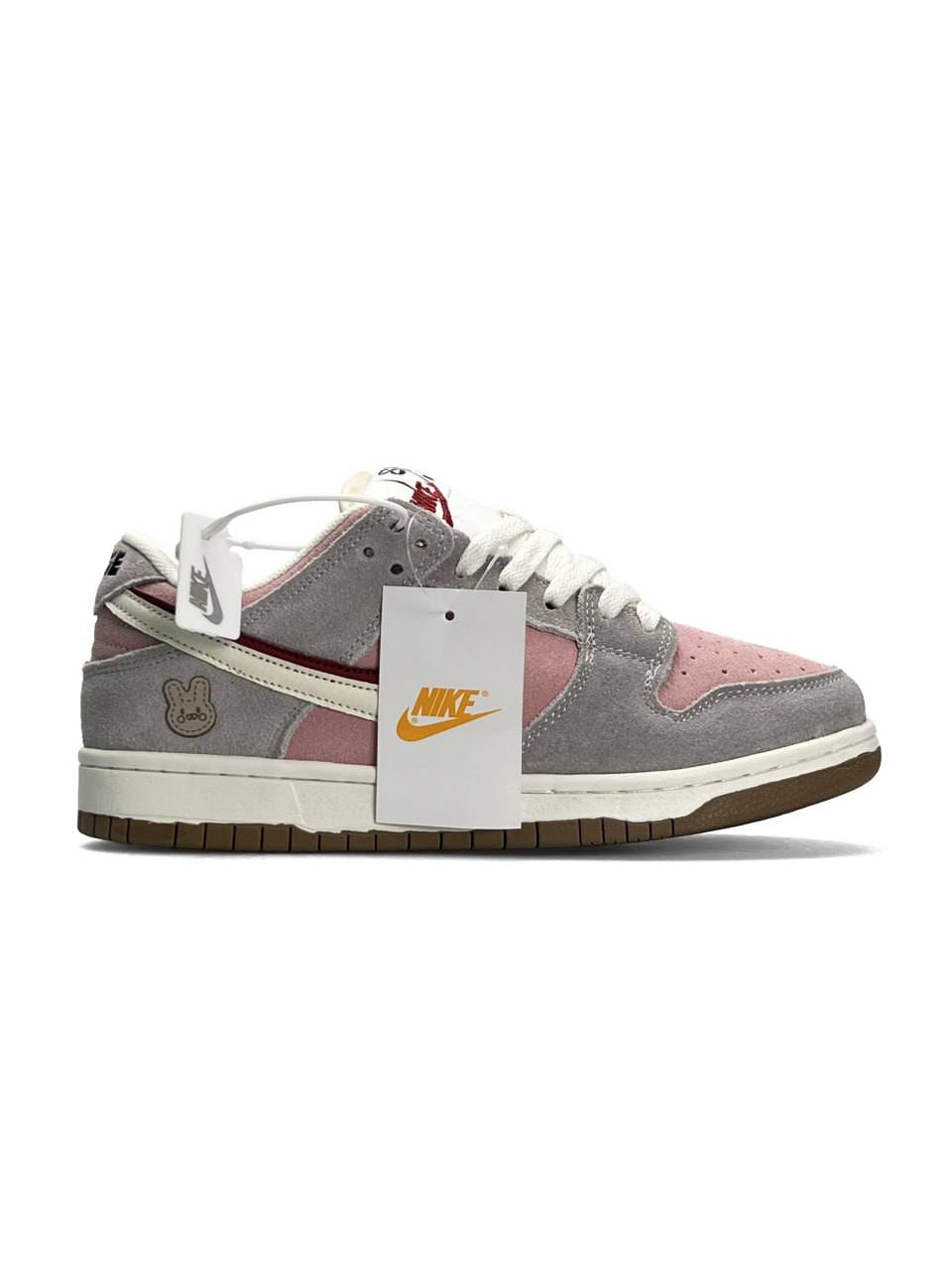 Nike SB Dunk Low SE “85 Double Swoosh Grey Pink White