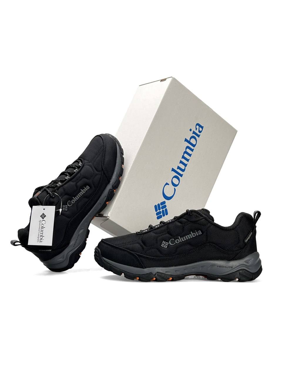 Columbia Firecamp III Waterproof Black Grey
