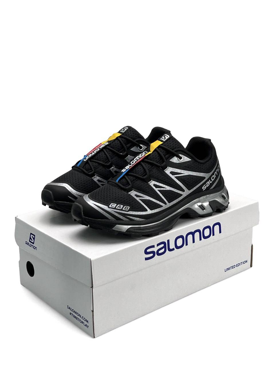 Salomon XT-6 Black Silver (CAB)