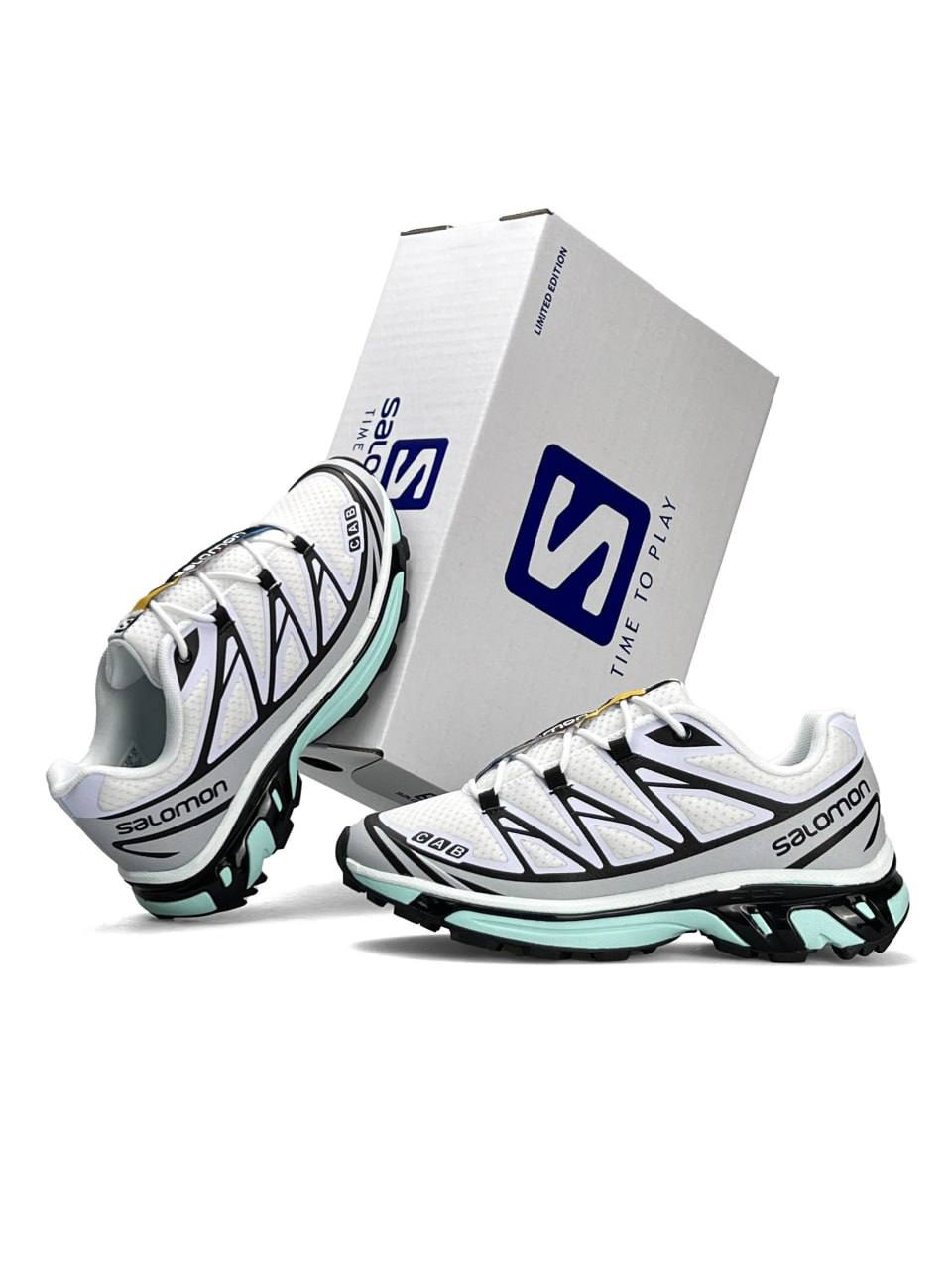 Salomon XT-6 White Black Mint (CAB)