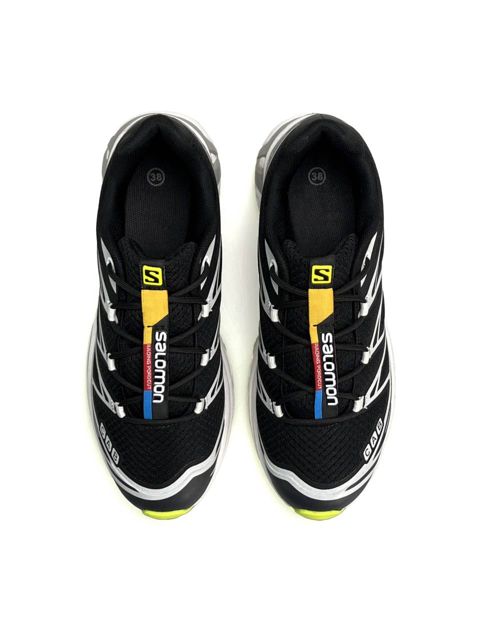 Salomon XT-6 Black White Lime (CAB)