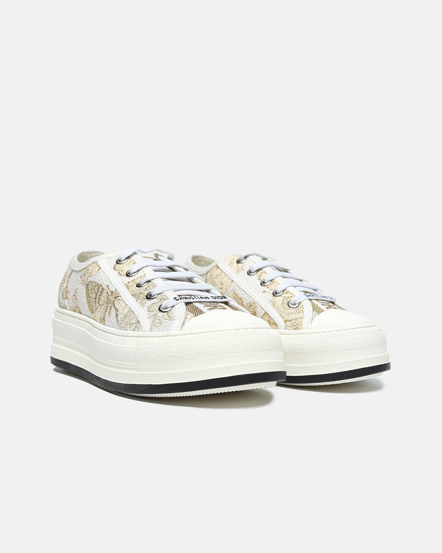Christian Dior Walk'n' Dior Platform Gold