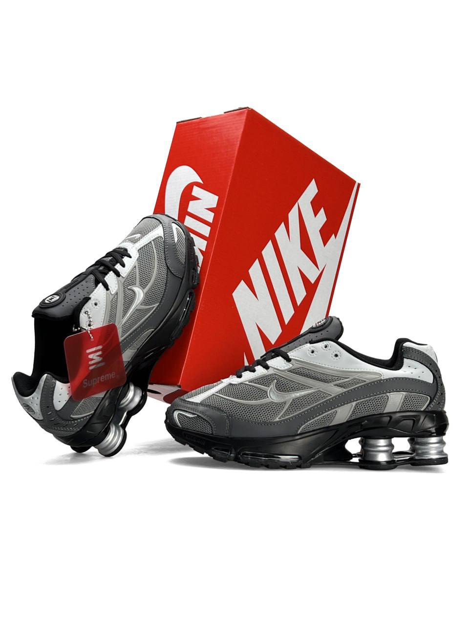 Nike Shox Ride 2 Grey White Black