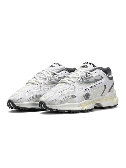 Lacoste L003 2K24 White Silver Beige