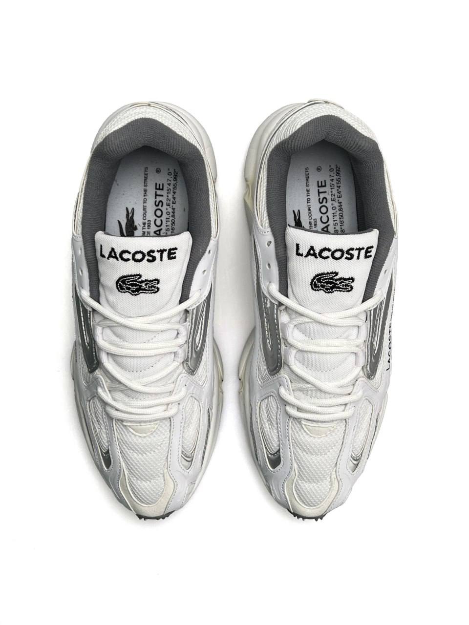 Lacoste L003 2K24 White Silver Beige