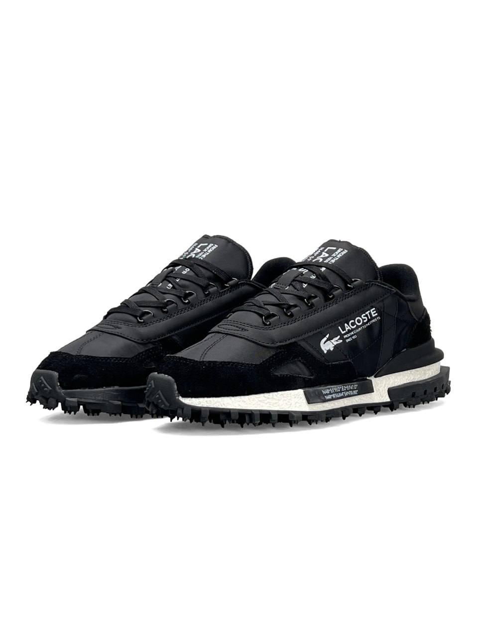 Lacoste Elite Active Black White II