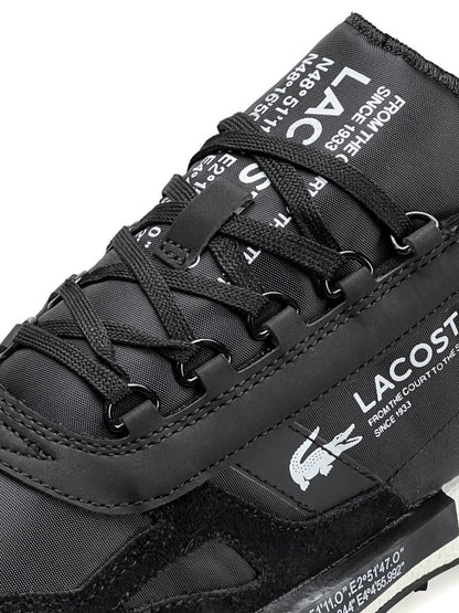 Lacoste Elite Active Black White II