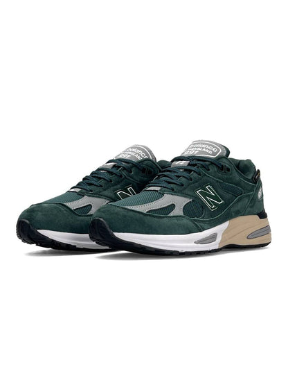 New Balance 991v2 Green Grey