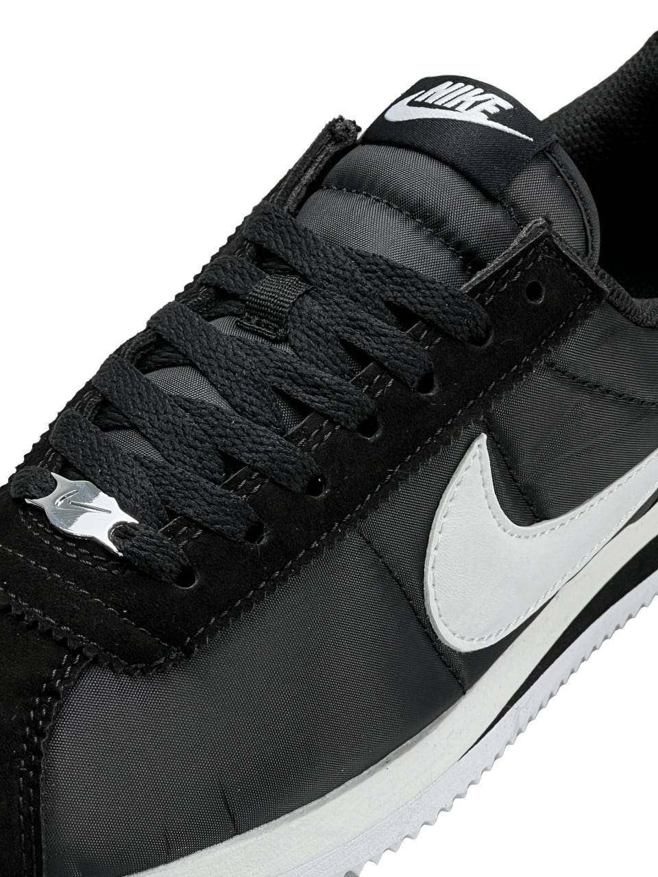 Nike Cortez Black White Suede