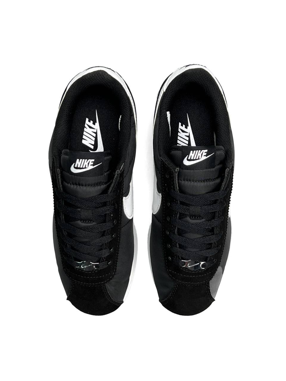 Nike Cortez Black White Suede
