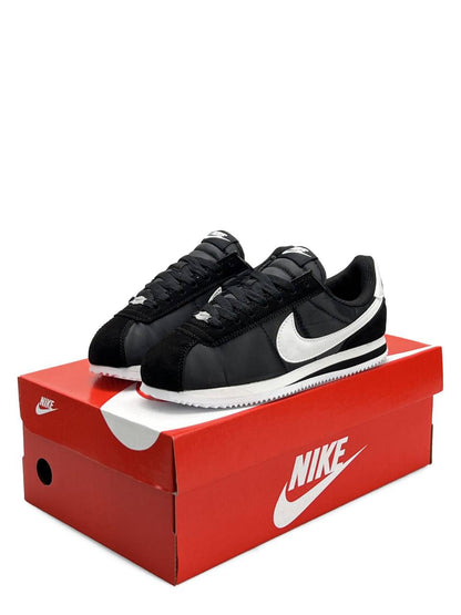 Nike Cortez Black White Suede
