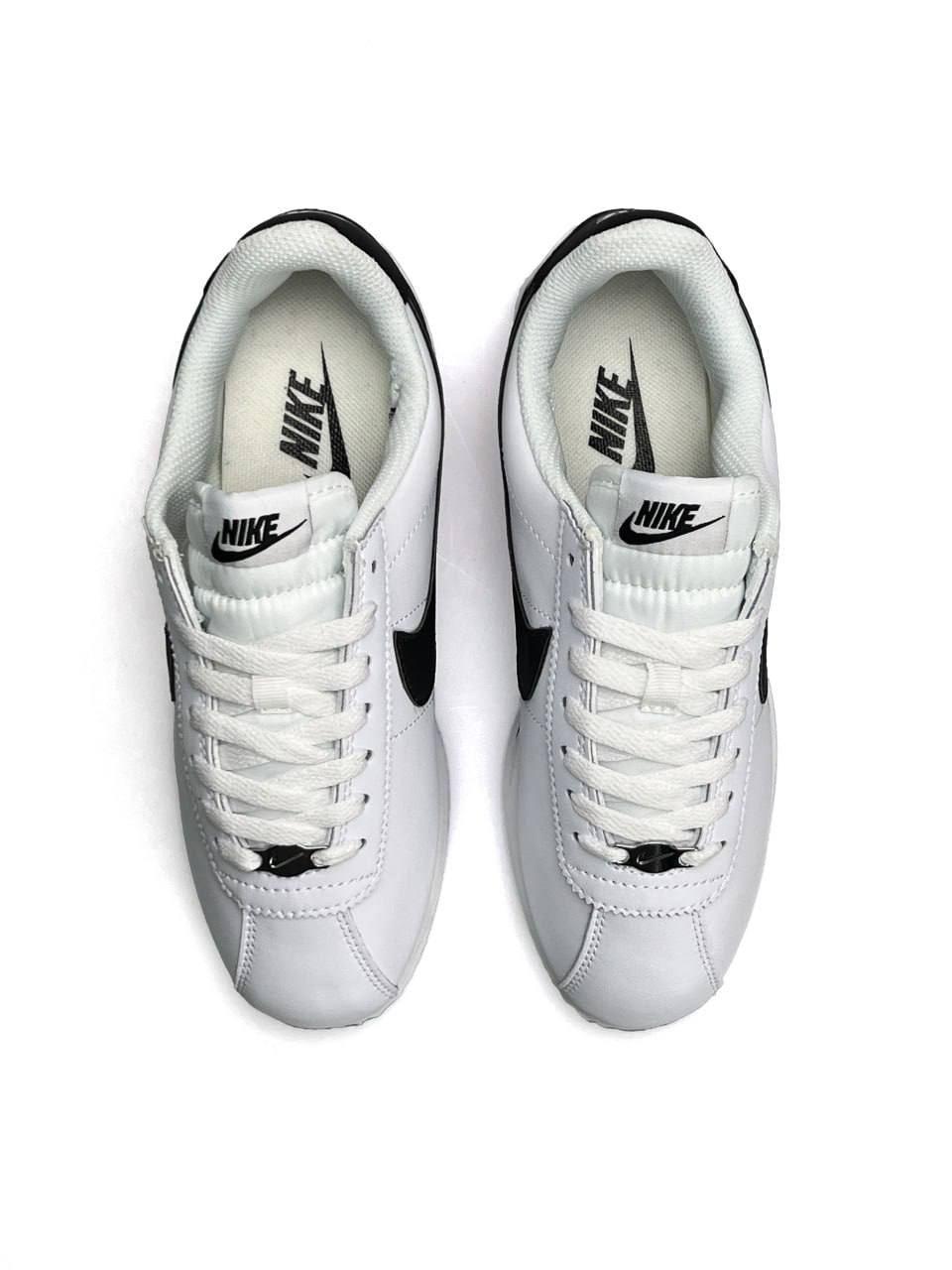 Nike Cortez White Black Logo