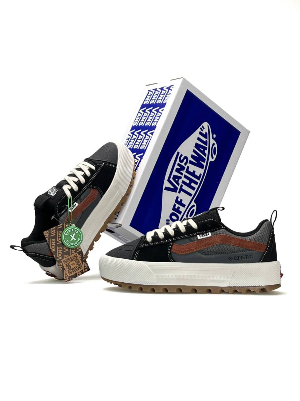 Vans Old Skool MTE-1 Gore-Tex Black Grey Brown