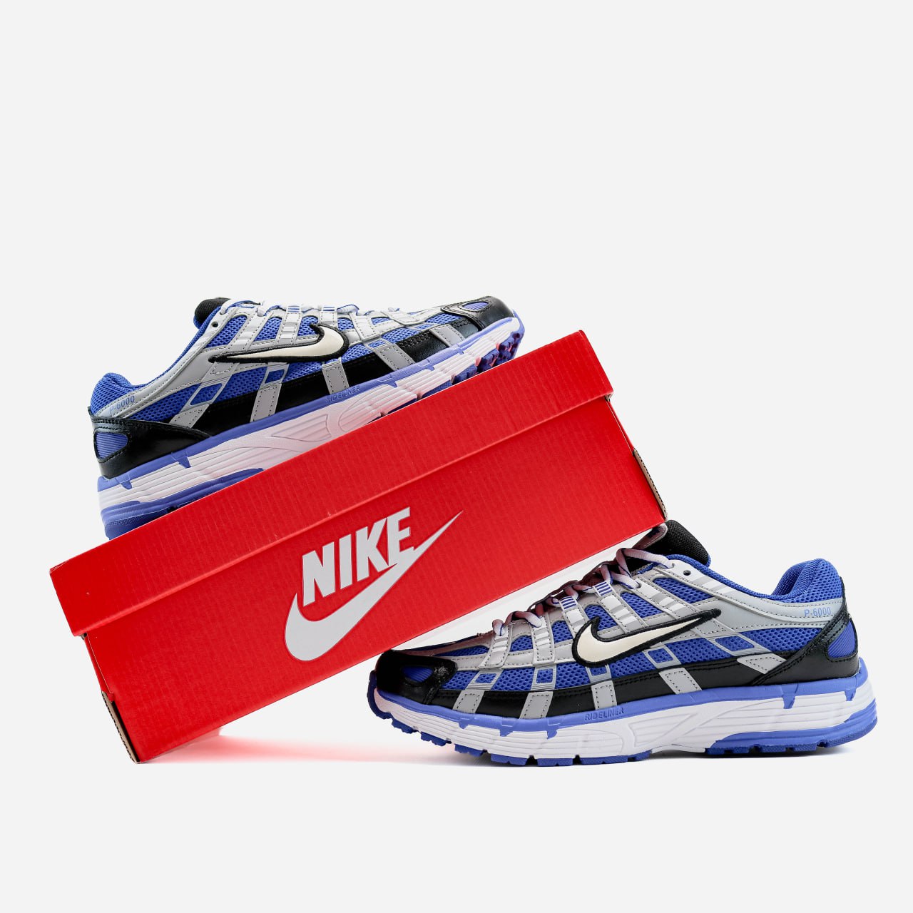 Nike P-6000 Black Blue