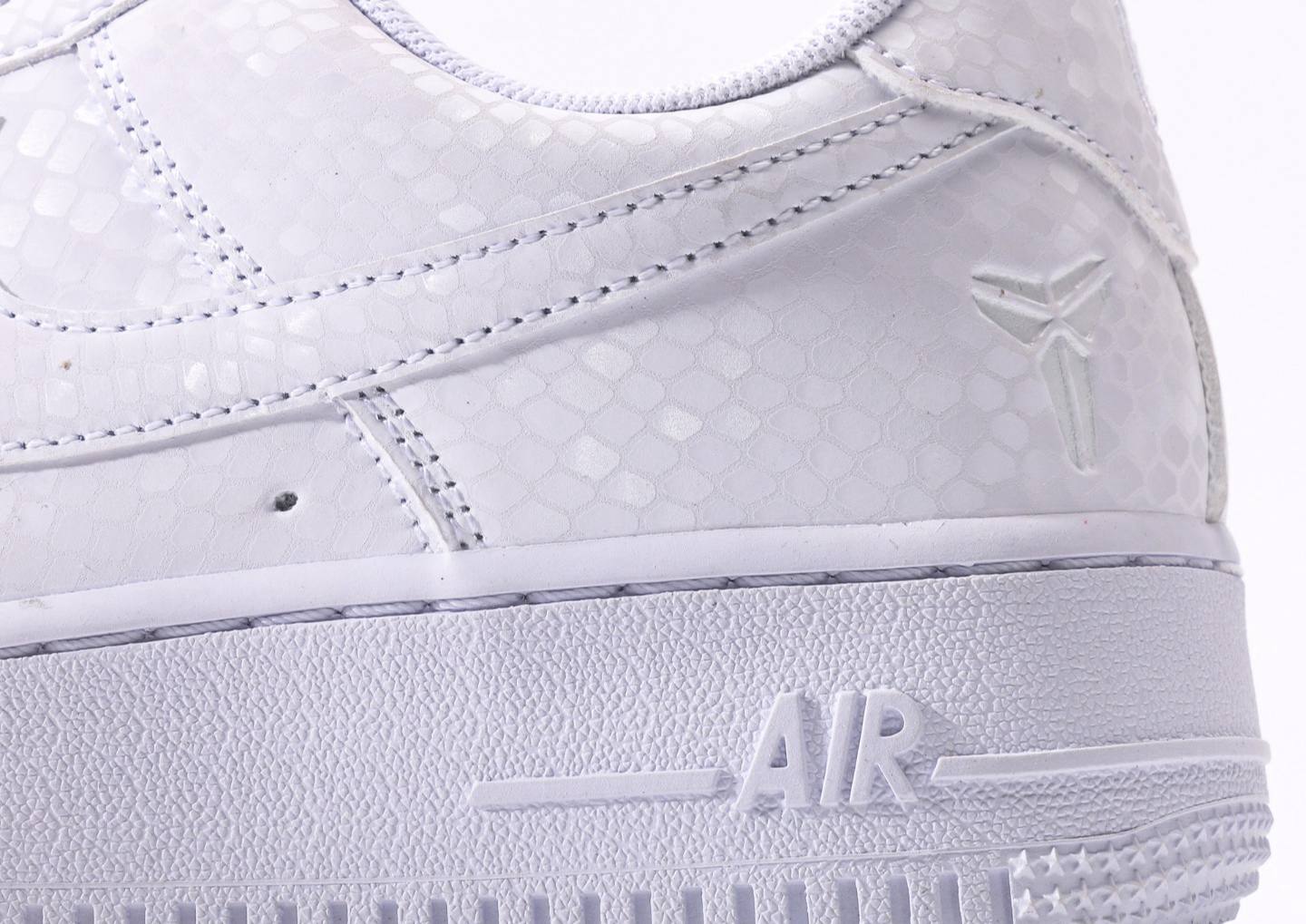 Kobe Bryant x Nike Air Force 1 Low Forever White 8/24