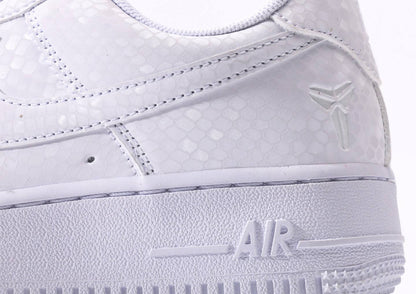 Kobe Bryant x Nike Air Force 1 Low Forever White 8/24