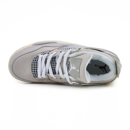 Nike Air Jordan 4 Grey Silver