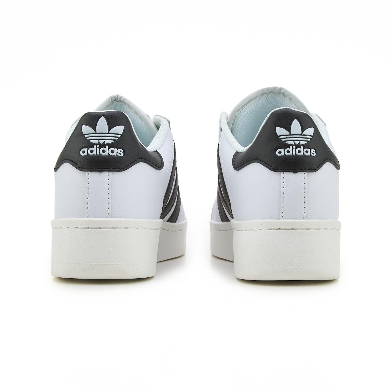 Adidas Superstar White Black Platform