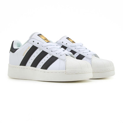 Adidas Superstar White Black Platform