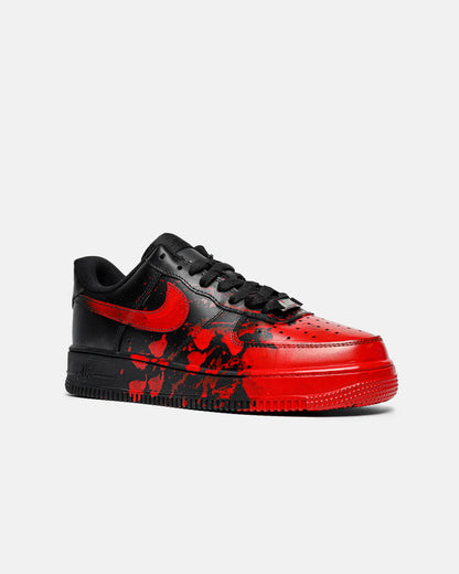 Nike Air Force 1 Low Custom Blud Black