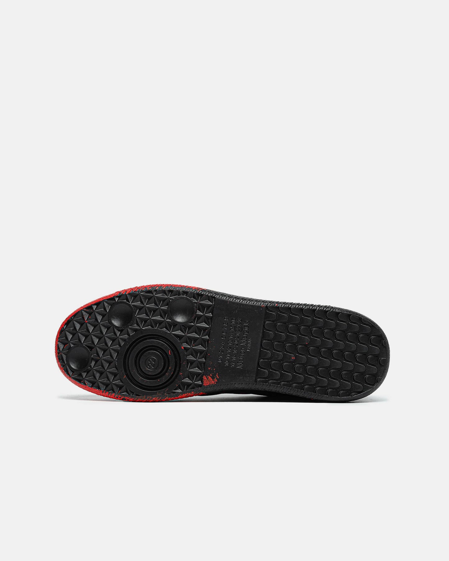 Maison Margiela Replica Black Red Paint