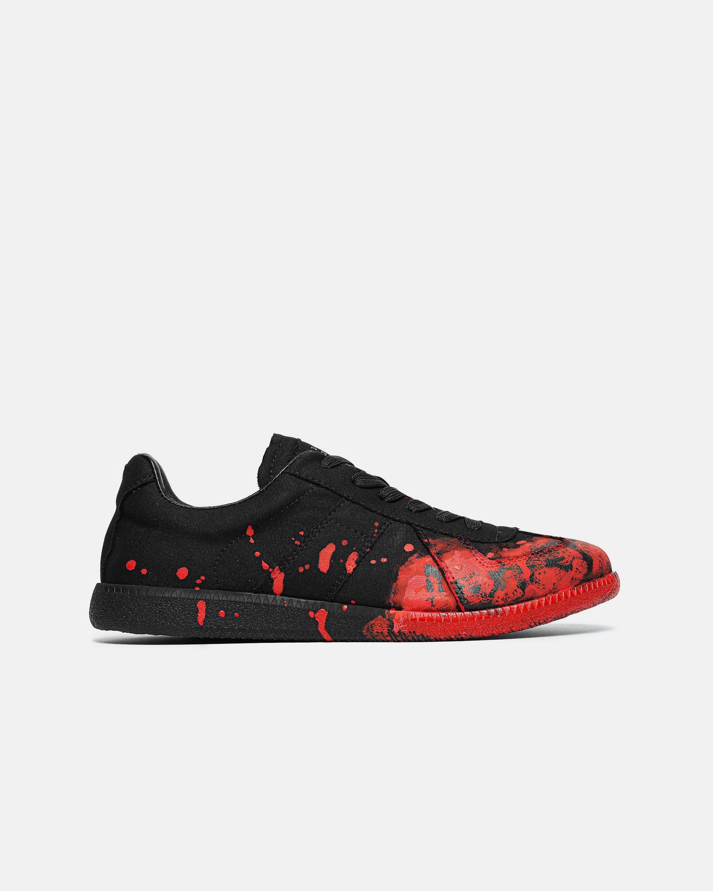 Maison Margiela Replica Black Red Paint