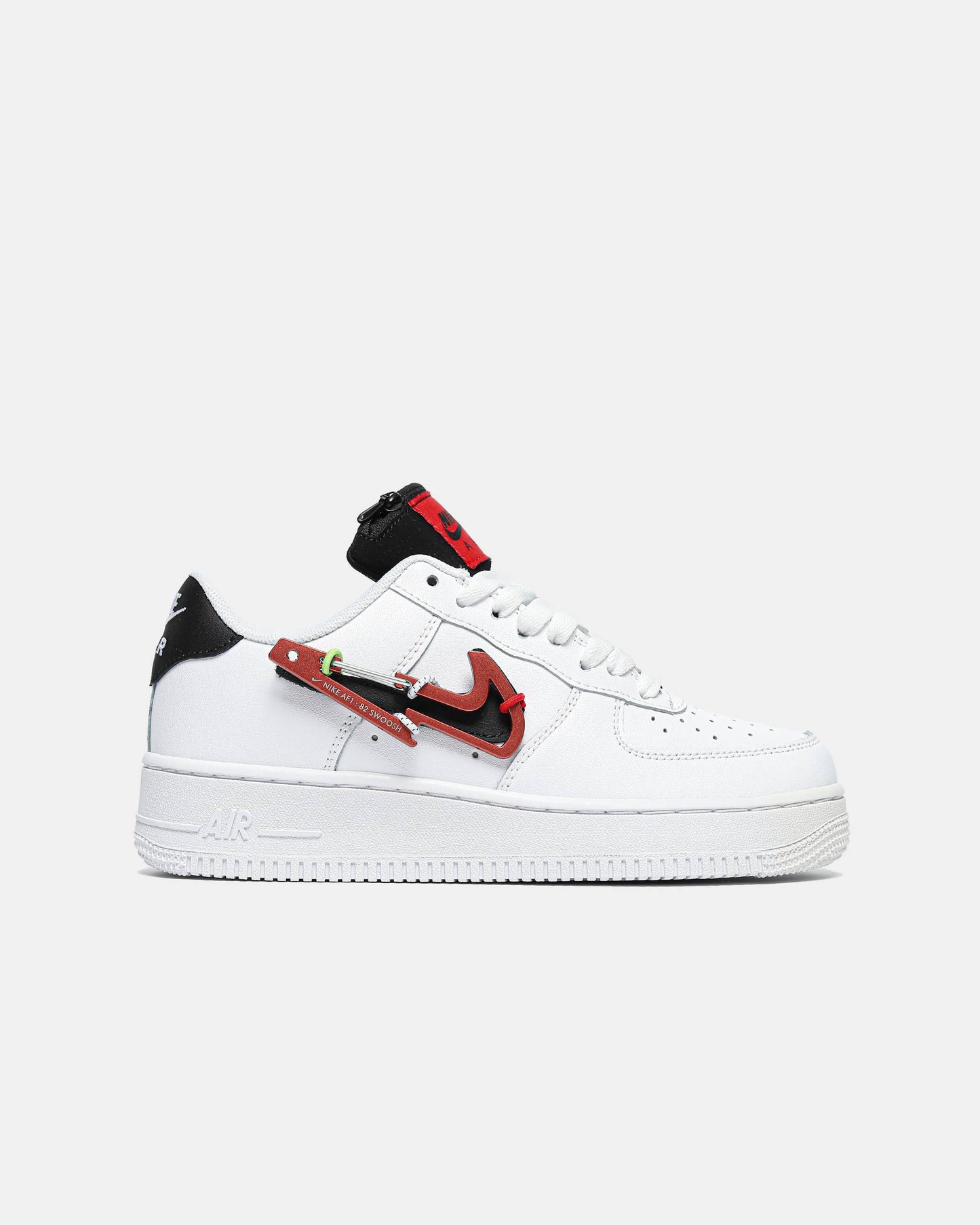 Nike Air Force 1 '07 PRM Mousqueton Swoosh Rouge DH7579-100 Pour