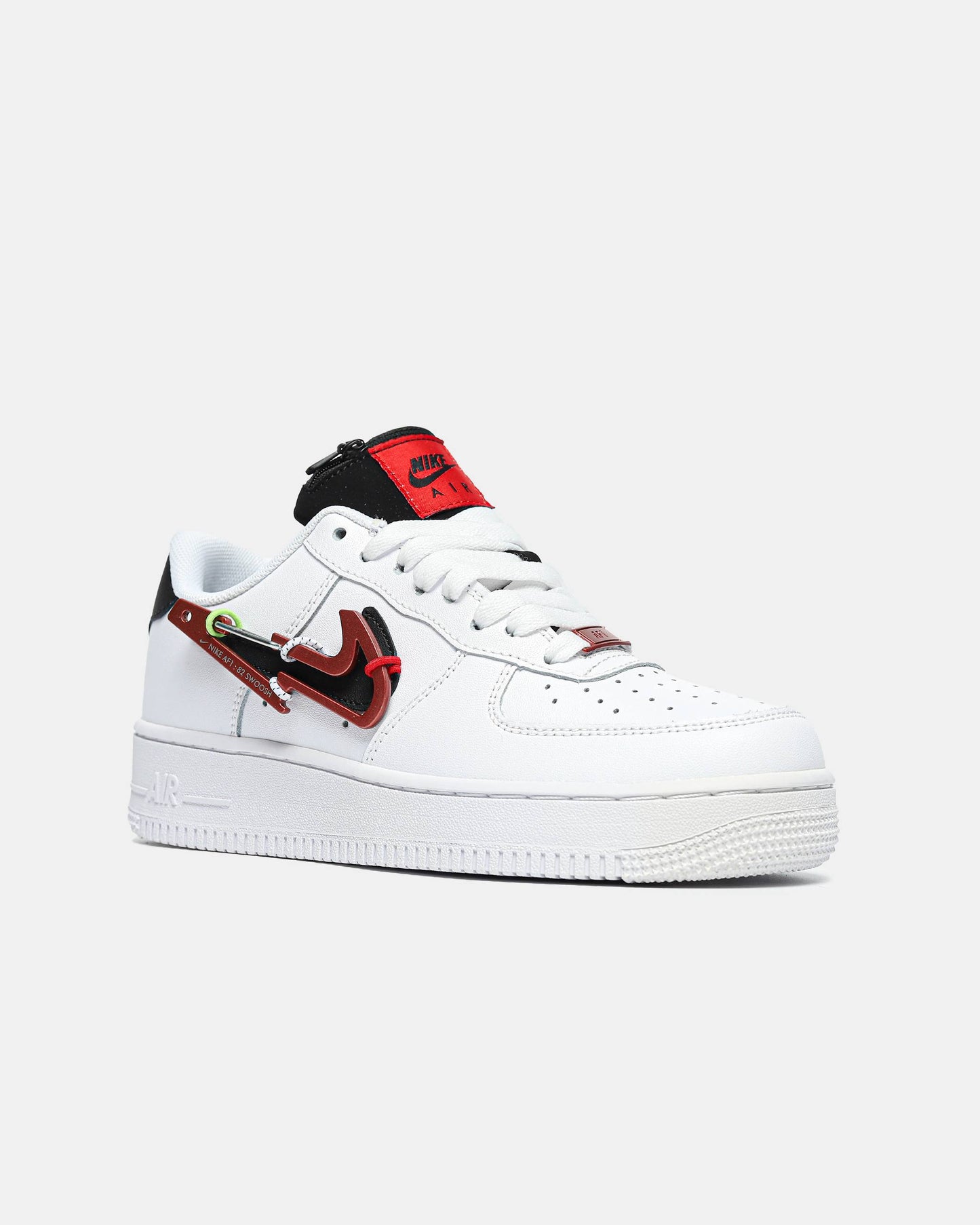 Nike Air Force 1 '07 PRM Mousqueton Swoosh Rouge DH7579-100 Pour