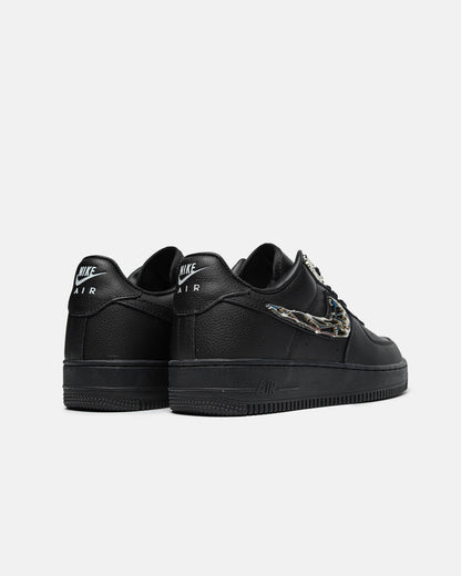 Nike Air Force 1 Low Black Molten Metal Swoosh