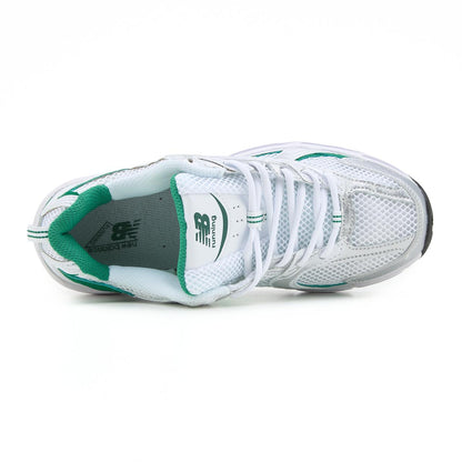 New Balance 530 White Silver Green