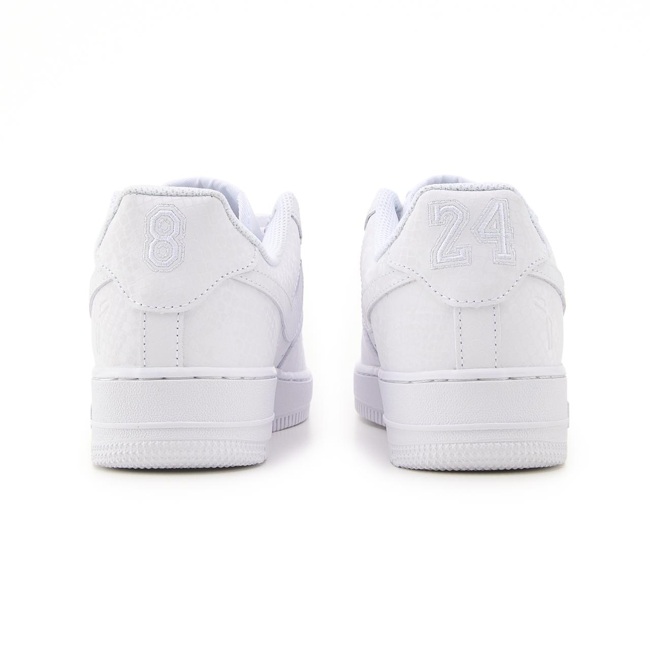 Kobe Bryant x Nike Air Force 1 Low Forever White 8/24