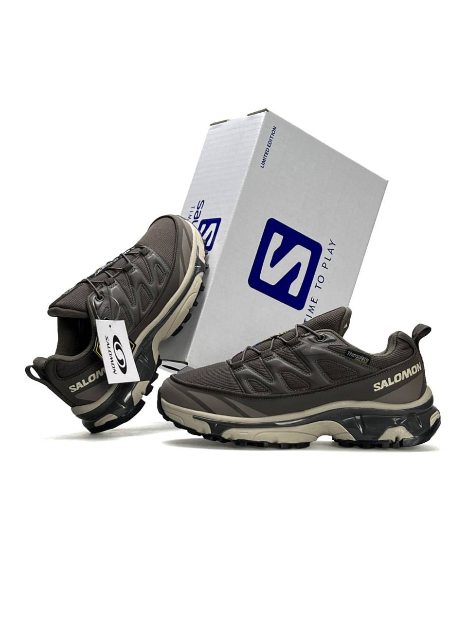 Salomon XT-6 Expanse Ltr Gore-Tex Brown Beige