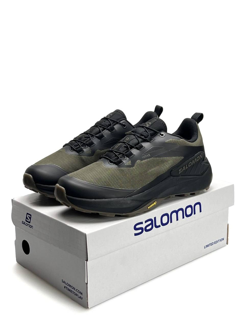 Salomon Genesis Gore-Tex Khaki Black