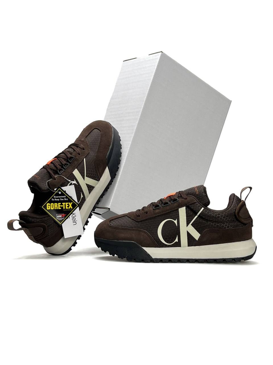 Calvin Klein Gore-Tex Brown White