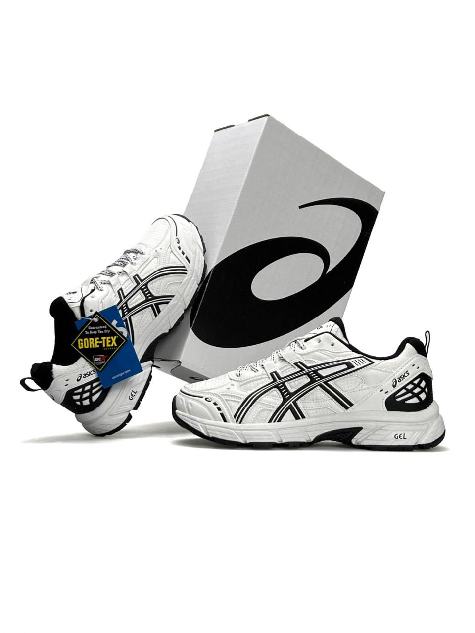 ASICS Gel-Nunobiki Gore-Tex White Black