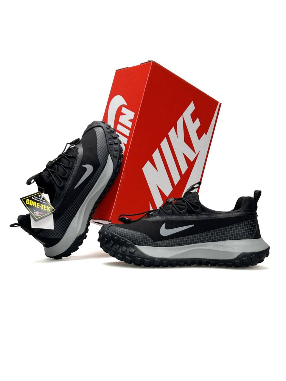 Nike ACG Mountain Fly Low Gore-Tex Black Grey