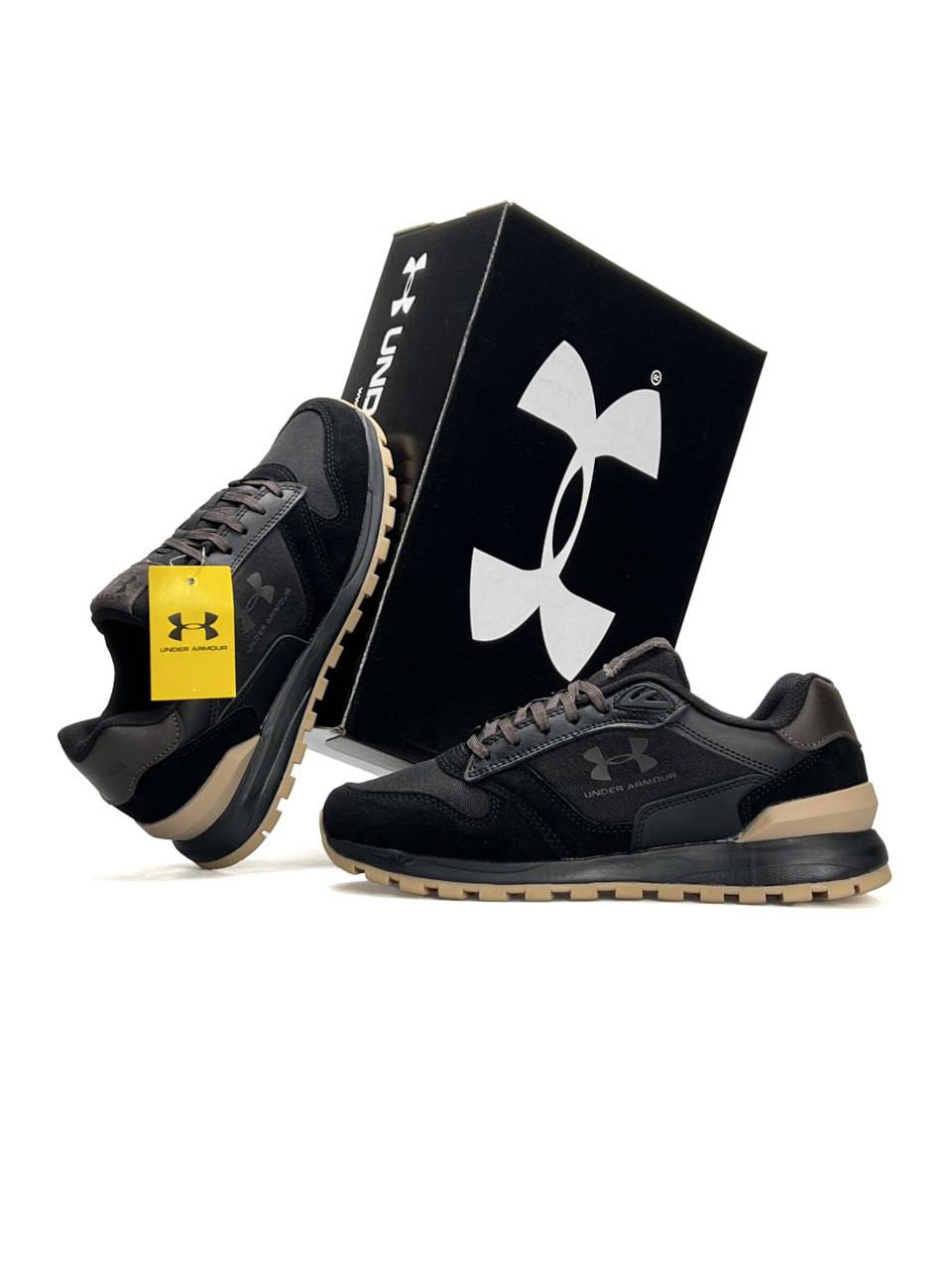 Under Armour Essential Runner Black Brown