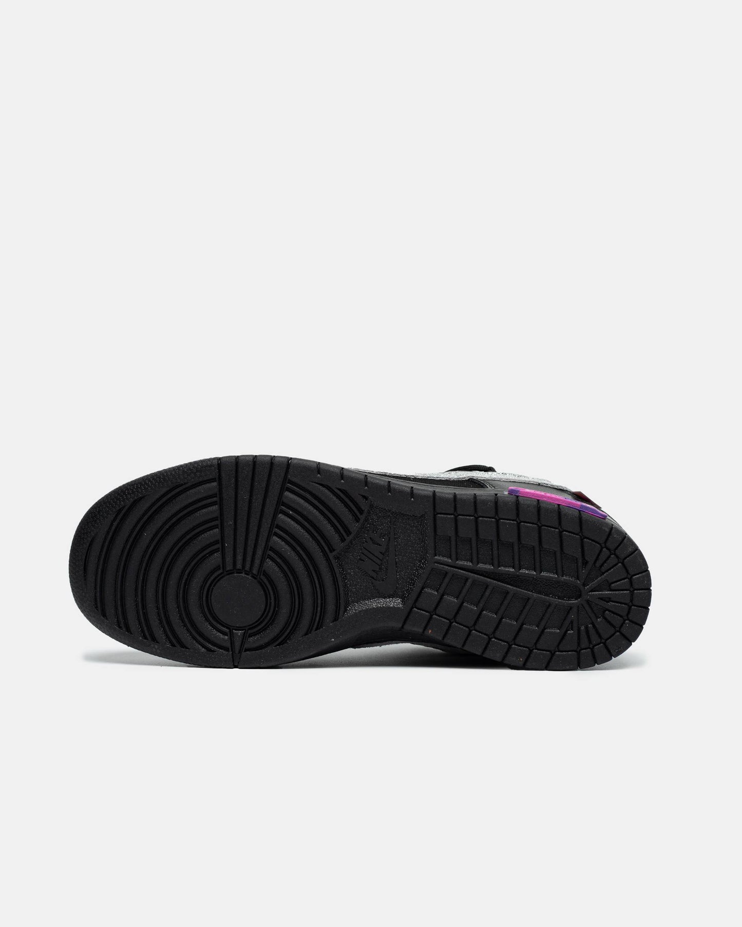 Nike Low Dunk x Off-white 50/50 Black Purple