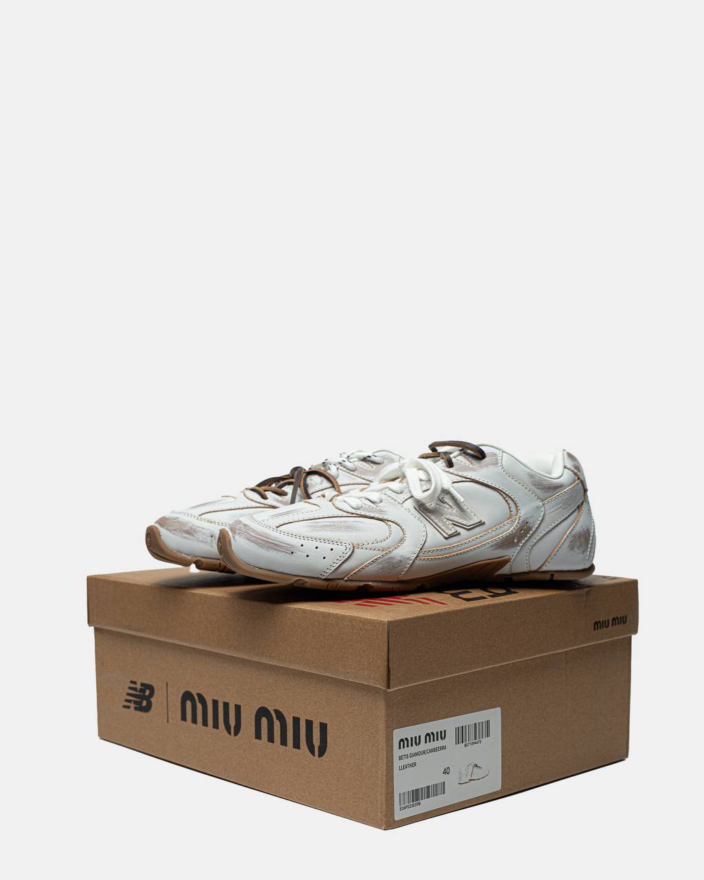 New Balance x Miu Miu 530 White Vintage