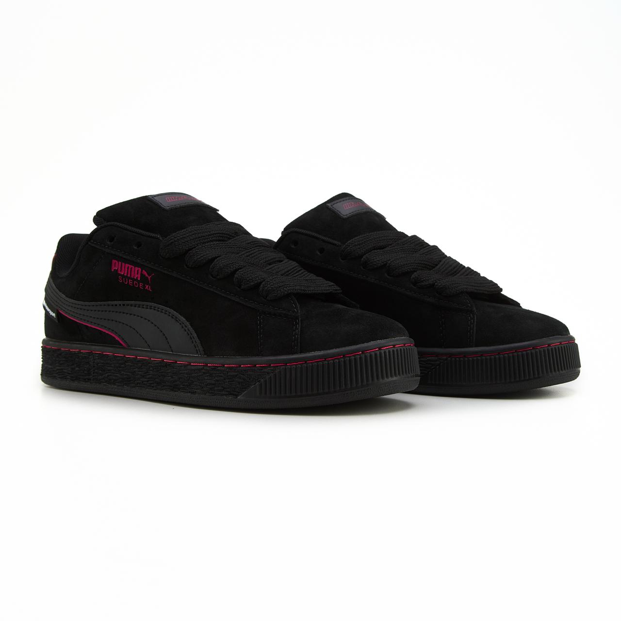 Puma Suede XL x BMW M Motorsport Black Pop Red