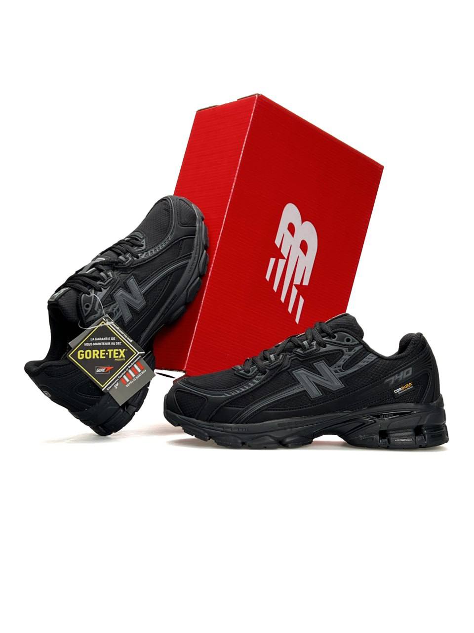 New Balance 740 Thinsulate Black Grey Termo Gore-Tex