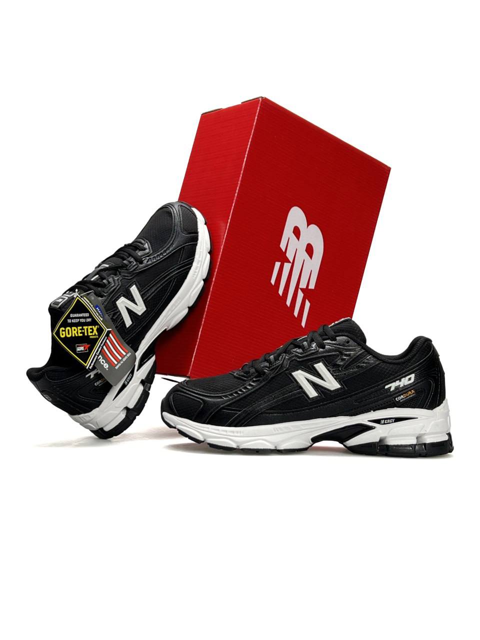 New Balance 740 Cordura GTX Black White