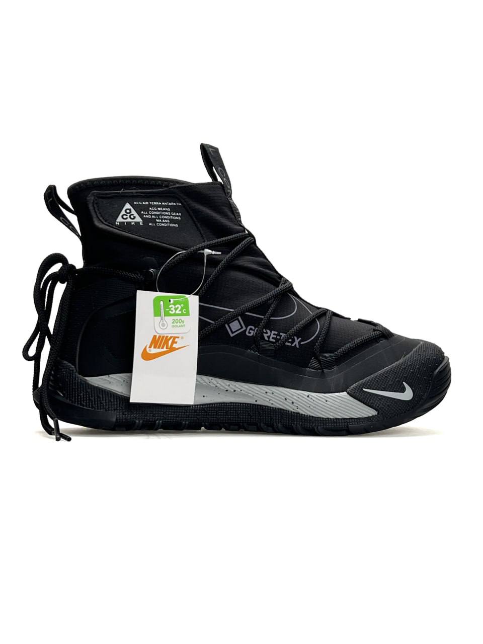 Nike ACG Air Terra Antarktik Fur Black Light Grey