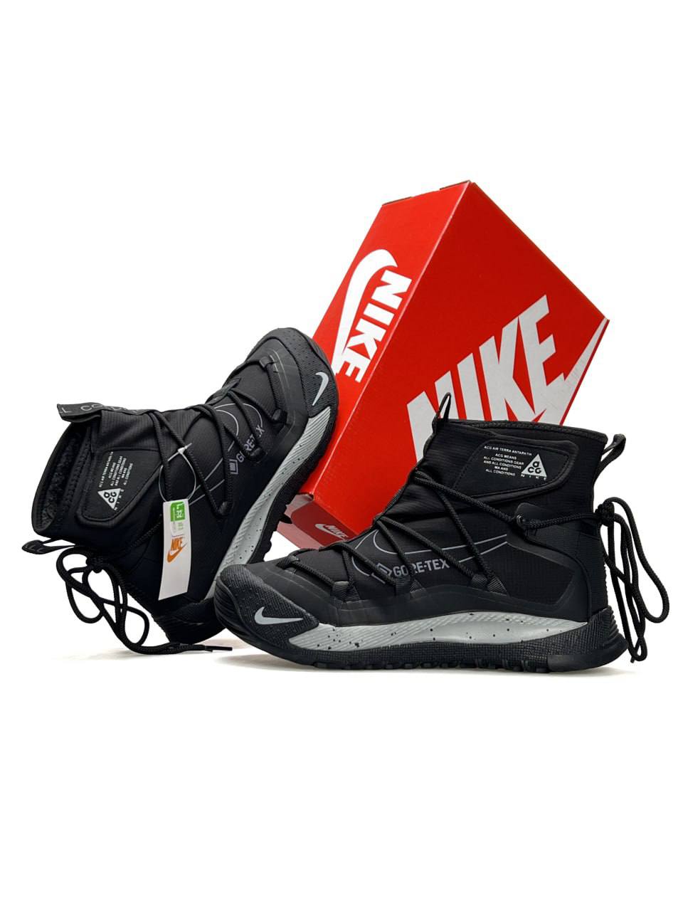 Nike ACG Air Terra Antarktik Fur Black Light Grey